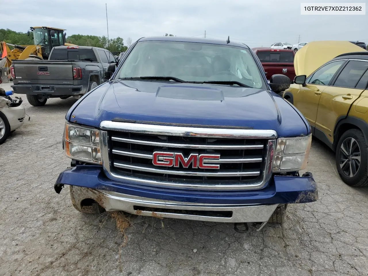 1GTR2VE7XDZ212362 2013 GMC Sierra K1500 Sle