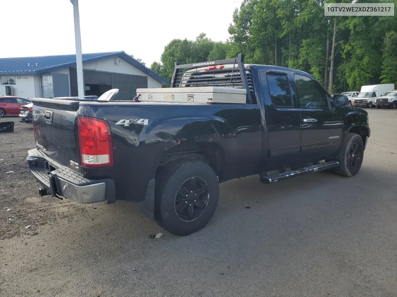 2013 GMC Sierra K1500 Slt VIN: 1GTV2WE2XDZ361217 Lot: 57077754