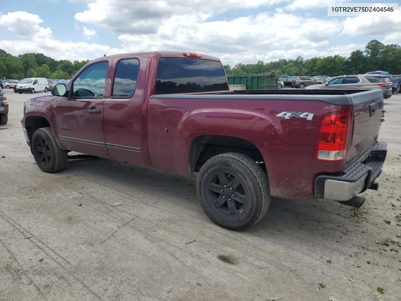 2013 GMC Sierra K1500 Sle VIN: 1GTR2VE75DZ404546 Lot: 58673294