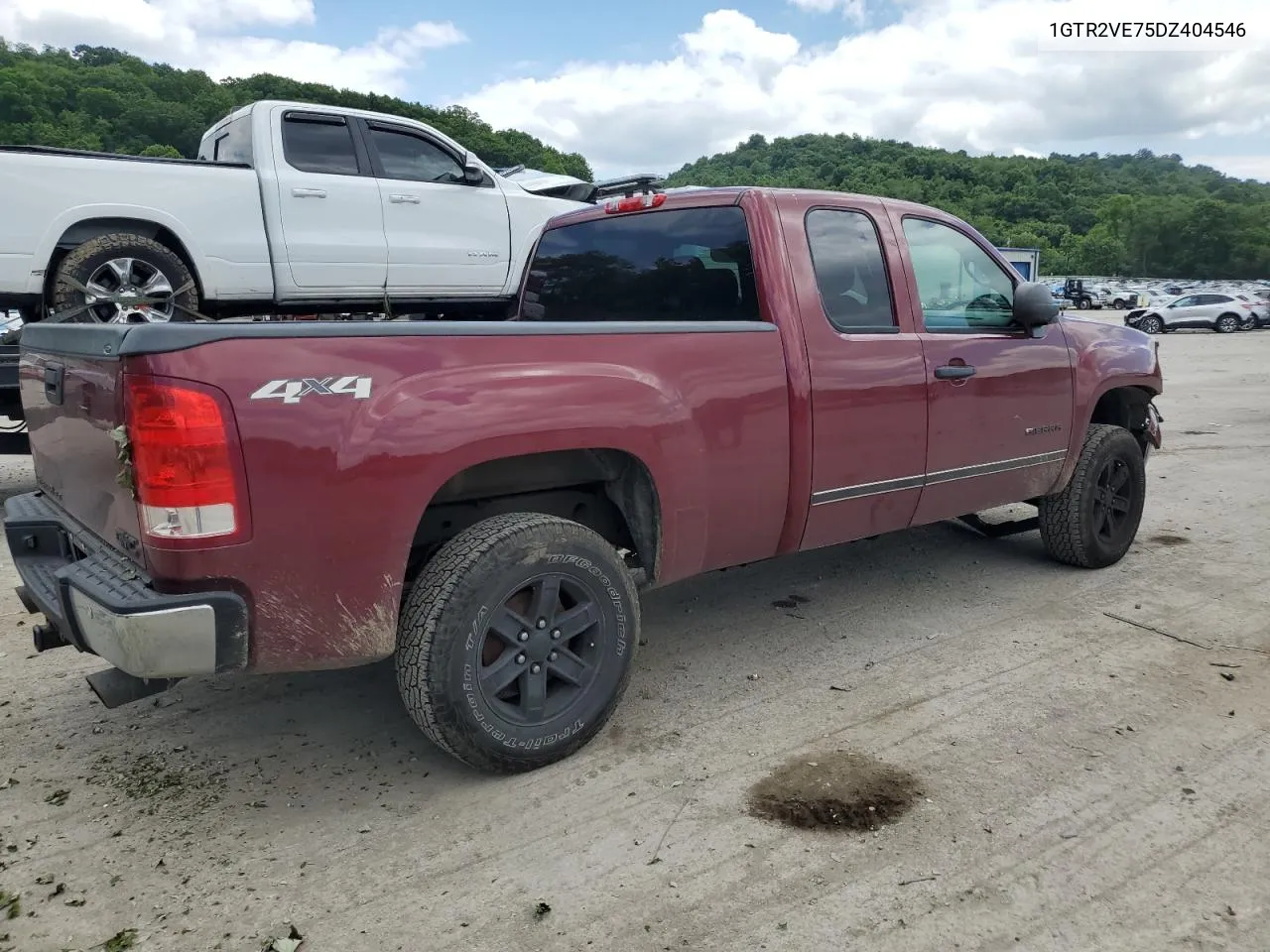 2013 GMC Sierra K1500 Sle VIN: 1GTR2VE75DZ404546 Lot: 58673294