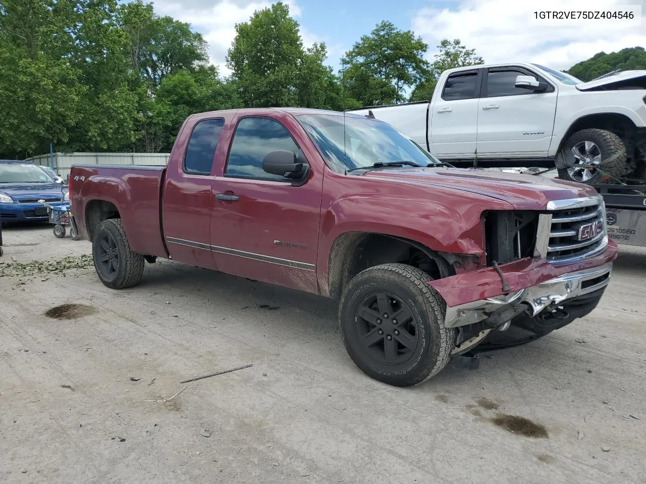 2013 GMC Sierra K1500 Sle VIN: 1GTR2VE75DZ404546 Lot: 58673294