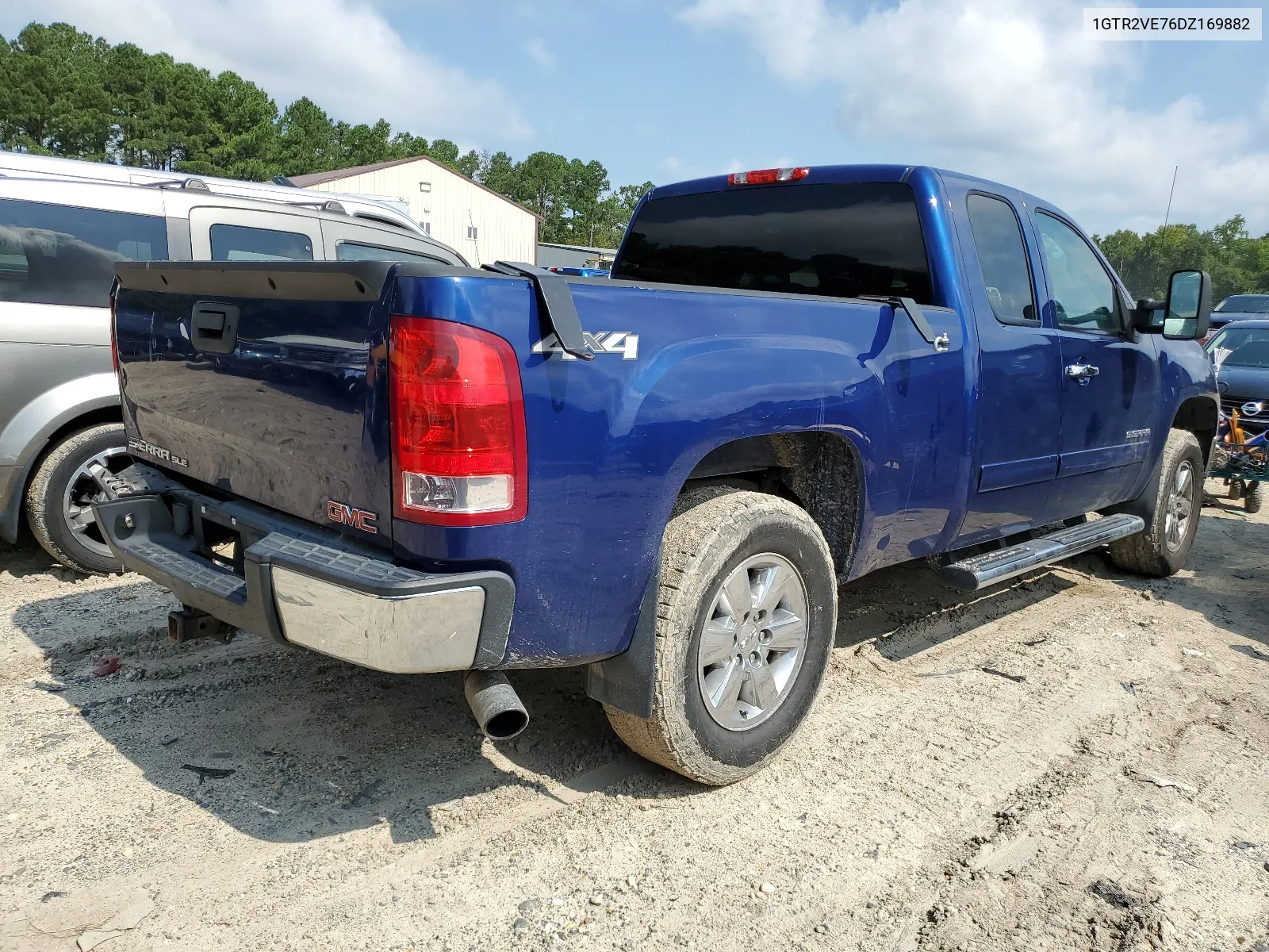 1GTR2VE76DZ169882 2013 GMC Sierra K1500 Sle