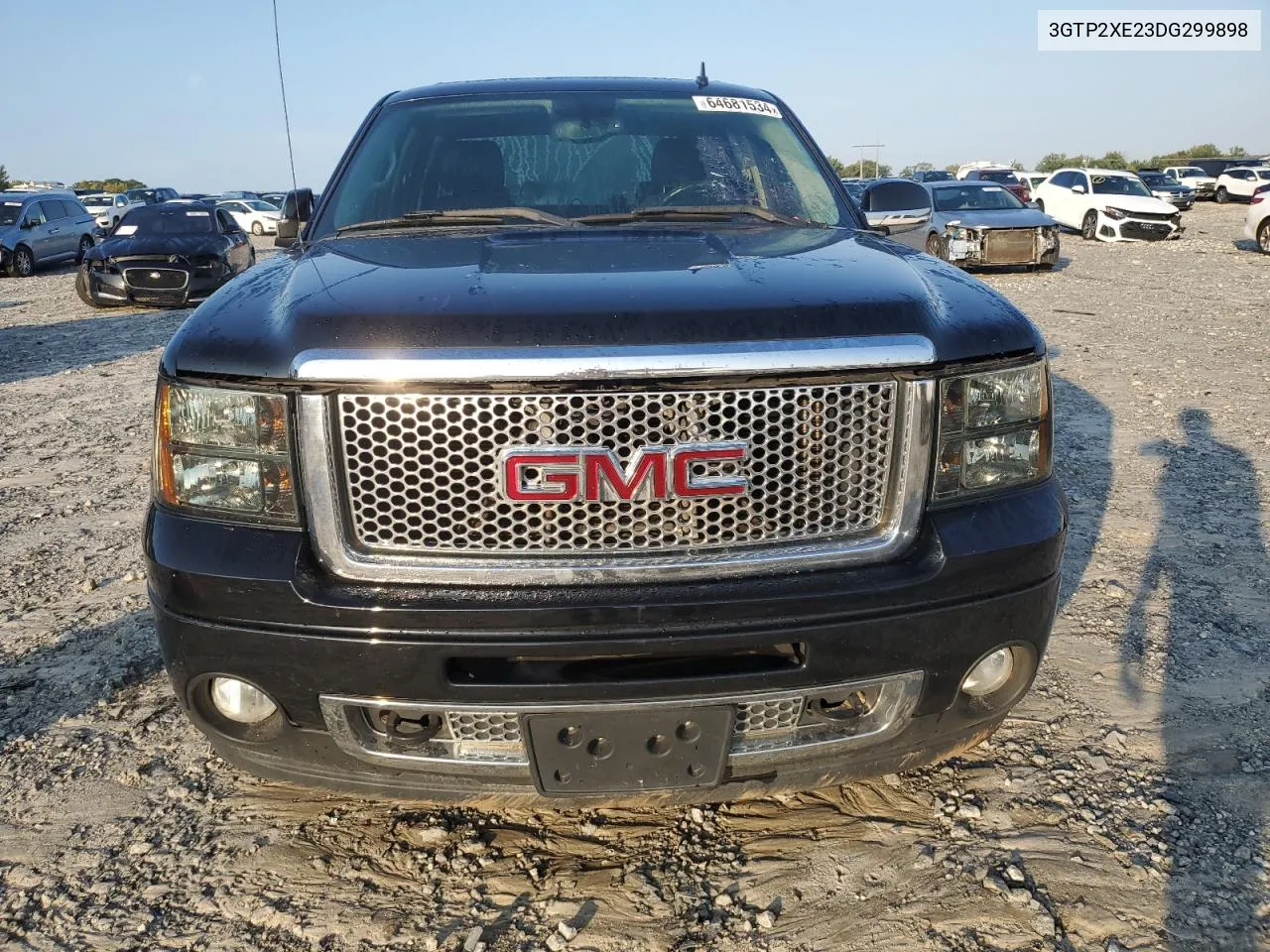 2013 GMC Sierra K1500 Denali VIN: 3GTP2XE23DG299898 Lot: 64681534