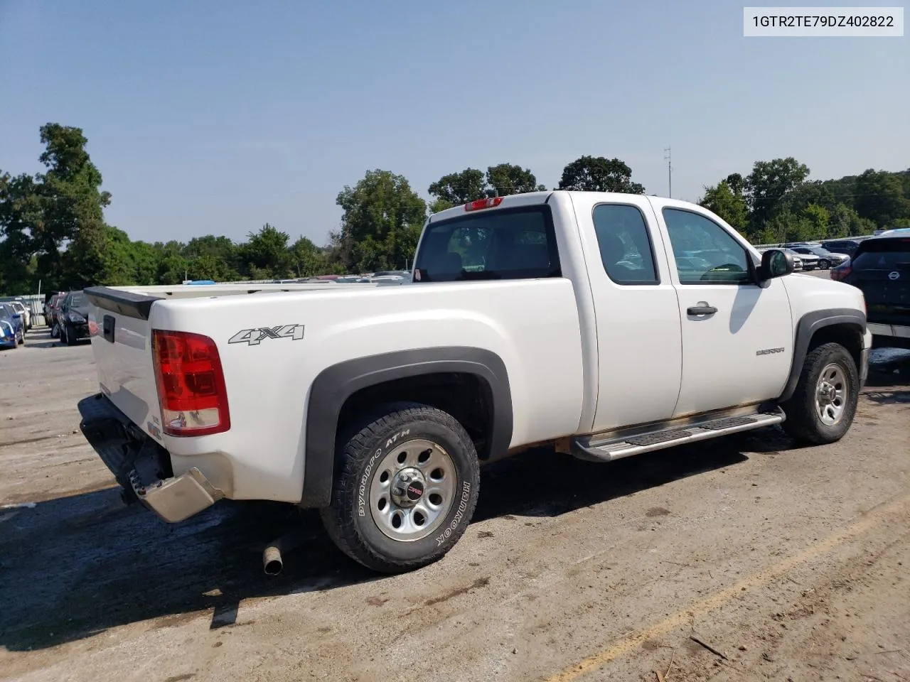 2013 GMC Sierra K1500 VIN: 1GTR2TE79DZ402822 Lot: 65156254