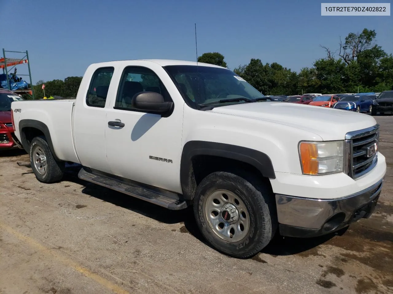 2013 GMC Sierra K1500 VIN: 1GTR2TE79DZ402822 Lot: 65156254