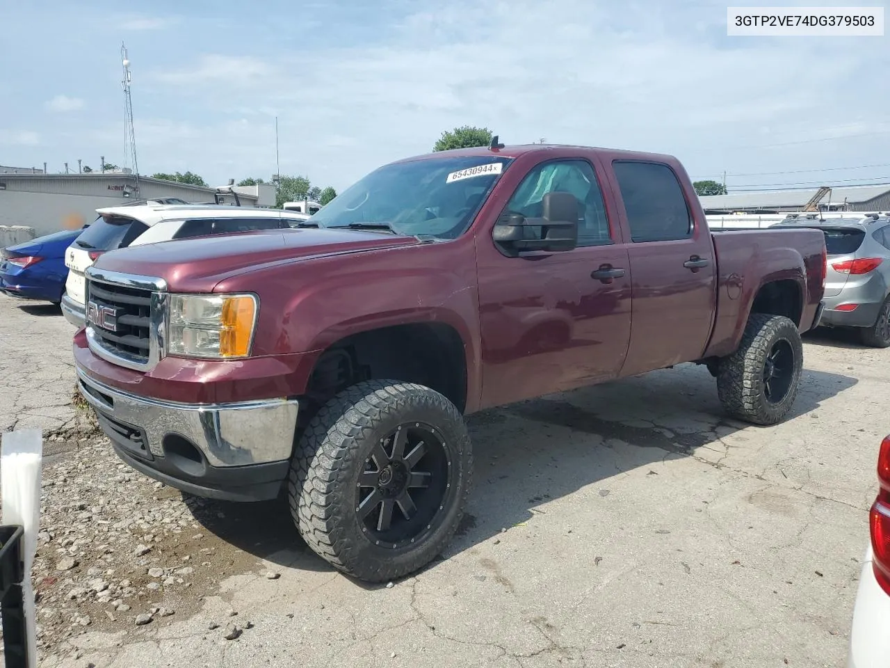 3GTP2VE74DG379503 2013 GMC Sierra K1500 Sle