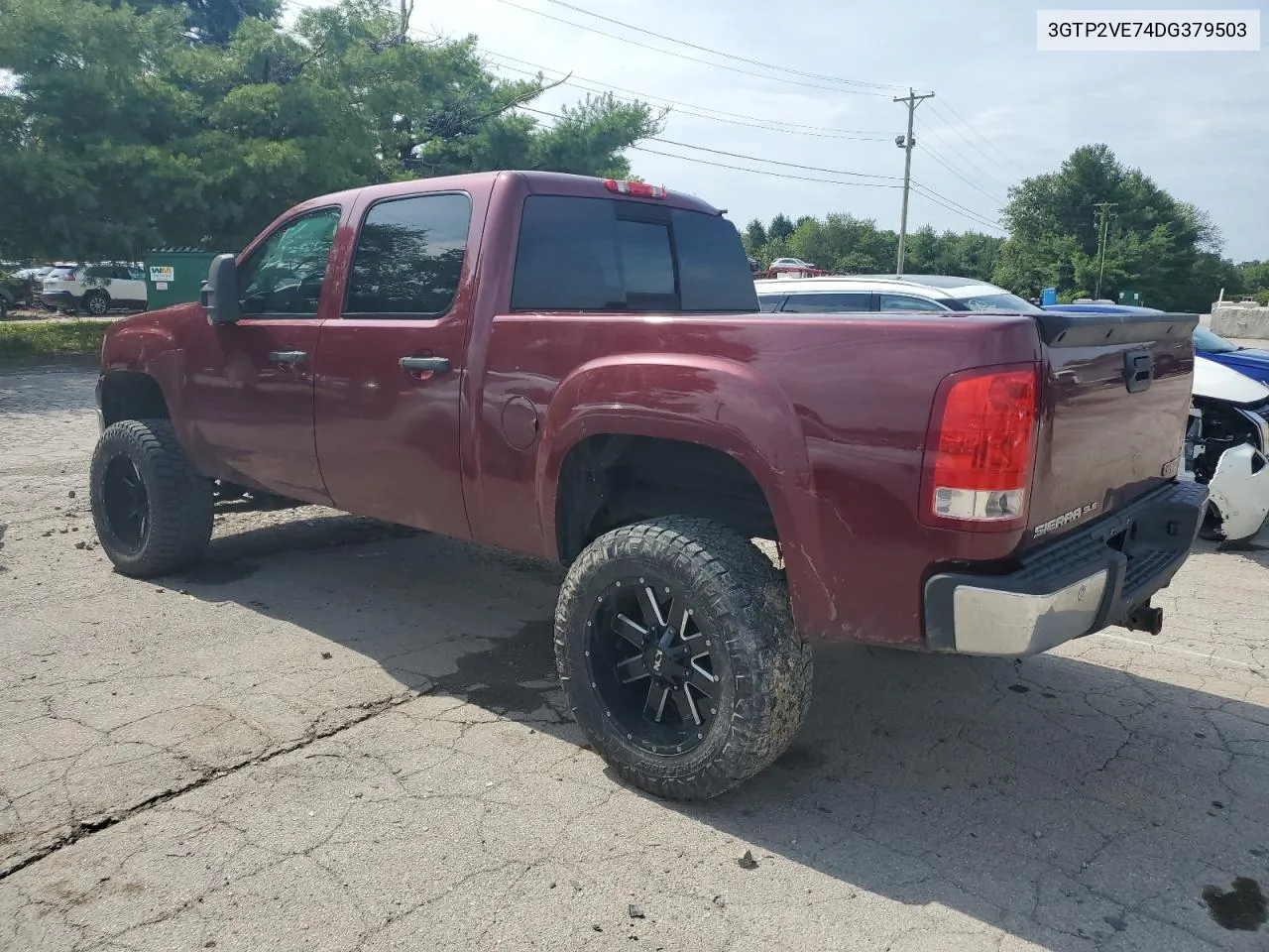 2013 GMC Sierra K1500 Sle VIN: 3GTP2VE74DG379503 Lot: 65430944