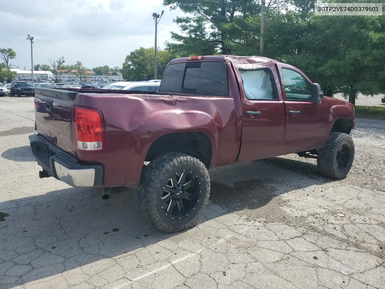 2013 GMC Sierra K1500 Sle VIN: 3GTP2VE74DG379503 Lot: 65430944