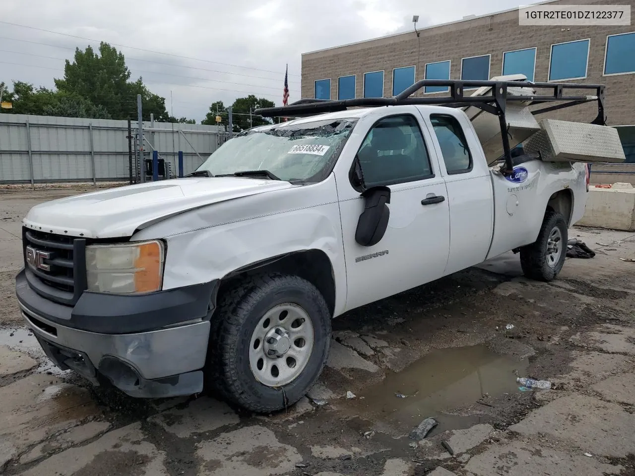 2013 GMC Sierra K1500 VIN: 1GTR2TE01DZ122377 Lot: 66518834