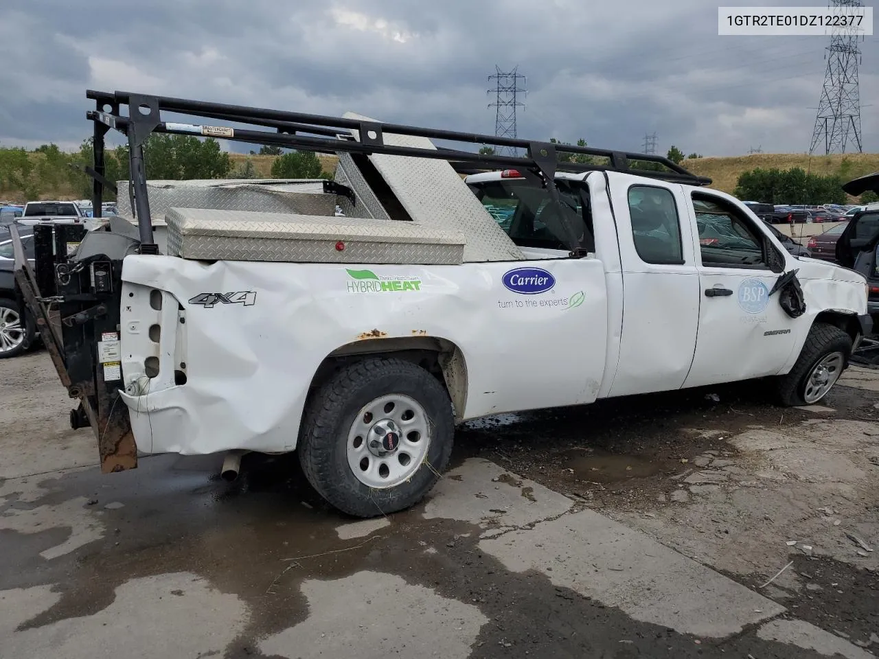 2013 GMC Sierra K1500 VIN: 1GTR2TE01DZ122377 Lot: 66518834