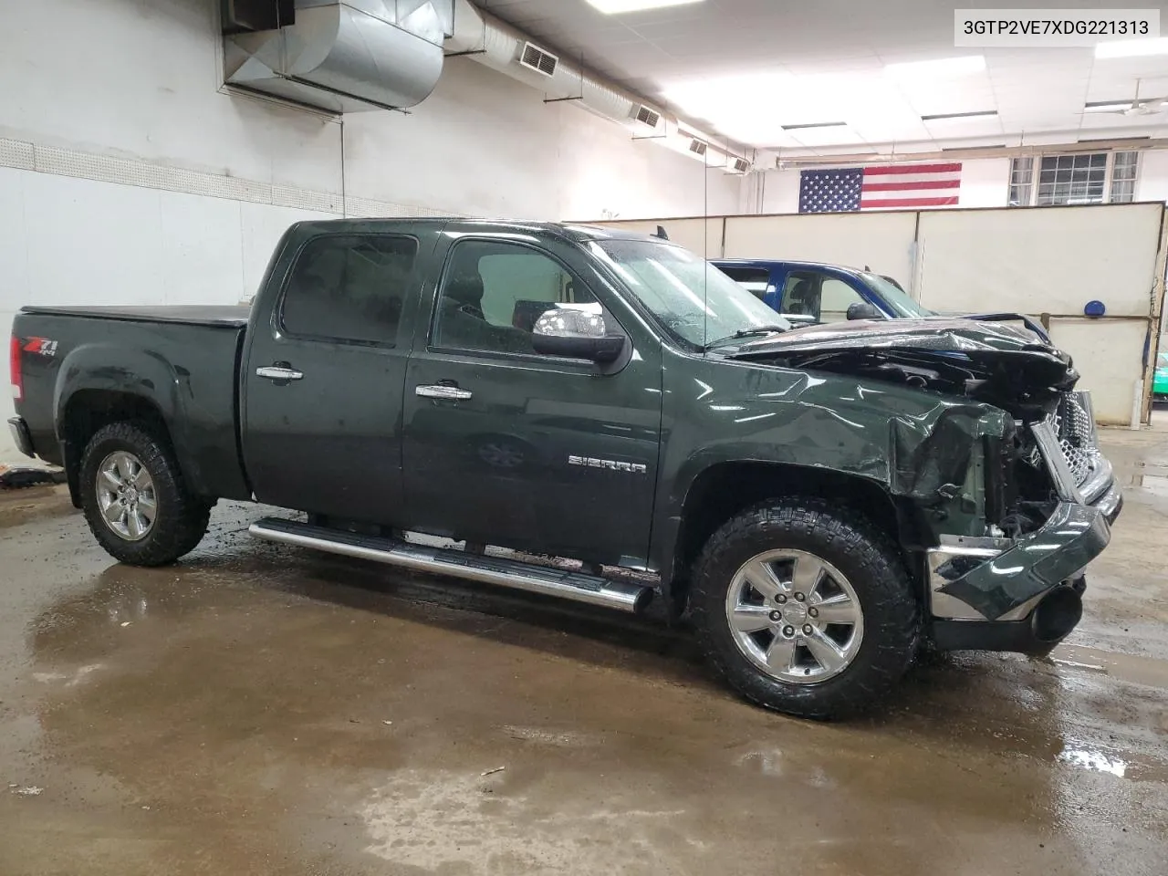 3GTP2VE7XDG221313 2013 GMC Sierra K1500 Sle