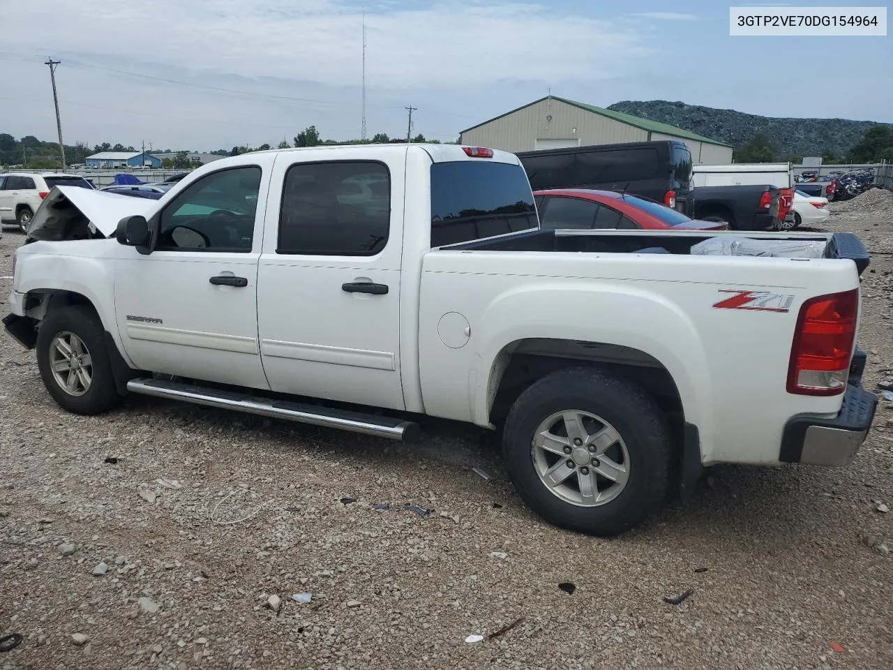 2013 GMC Sierra K1500 Sle VIN: 3GTP2VE70DG154964 Lot: 66986744