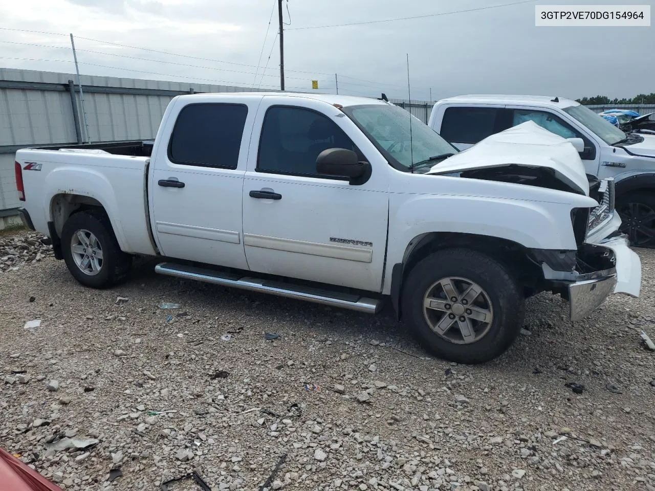 2013 GMC Sierra K1500 Sle VIN: 3GTP2VE70DG154964 Lot: 66986744