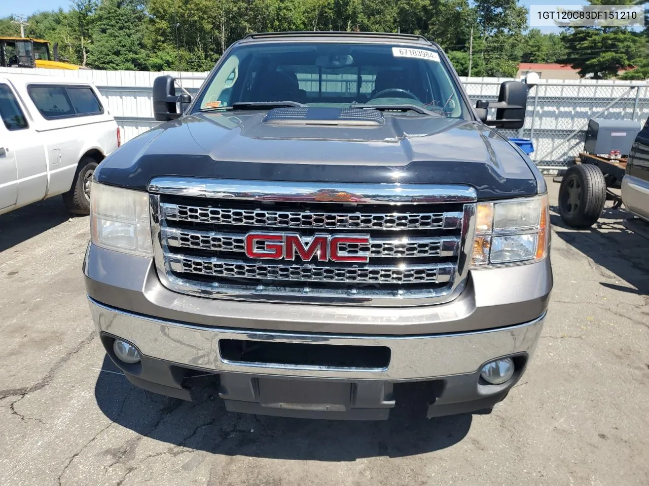 2013 GMC Sierra K2500 Sle VIN: 1GT120C83DF151210 Lot: 67103984