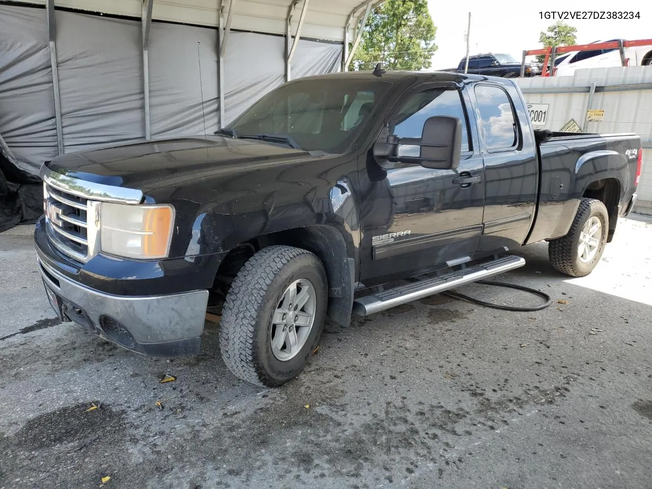 1GTV2VE27DZ383234 2013 GMC Sierra K1500 Sle