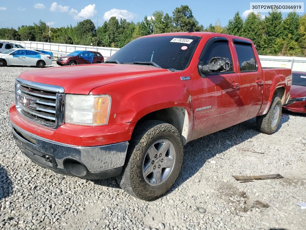 3GTP2WE76DG366919 2013 GMC Sierra K1500 Slt