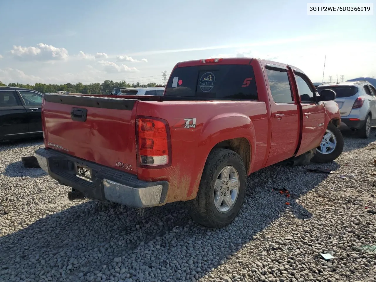 3GTP2WE76DG366919 2013 GMC Sierra K1500 Slt