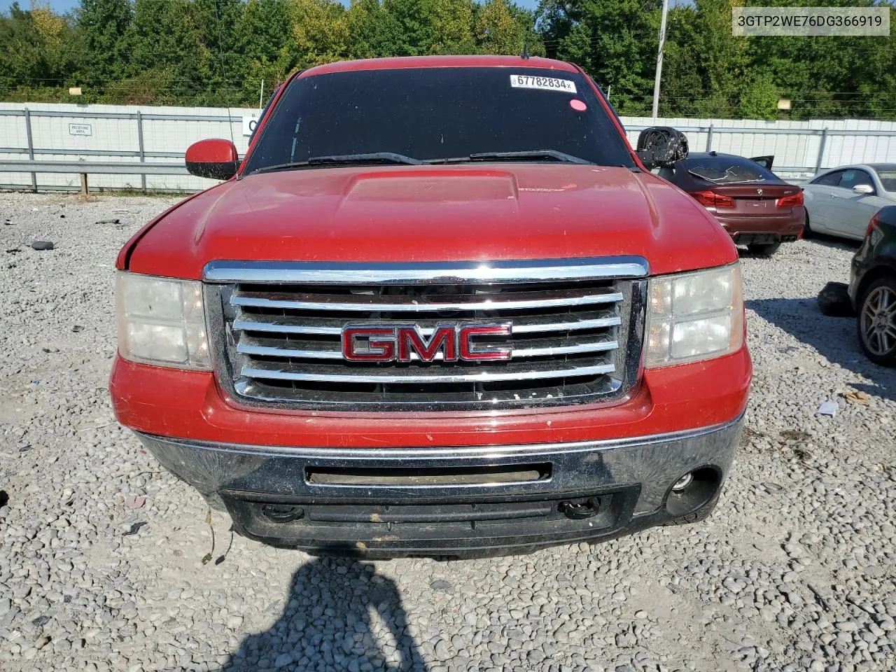 2013 GMC Sierra K1500 Slt VIN: 3GTP2WE76DG366919 Lot: 67782834