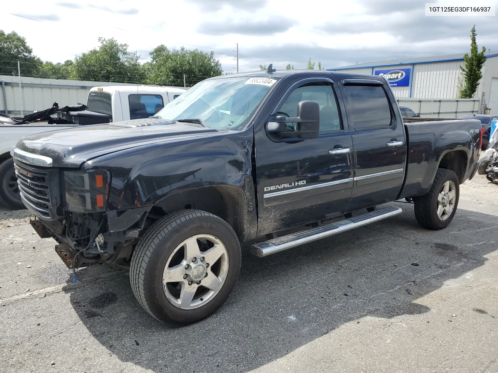 2013 GMC Sierra K2500 Denali VIN: 1GT125EG3DF166937 Lot: 68822404