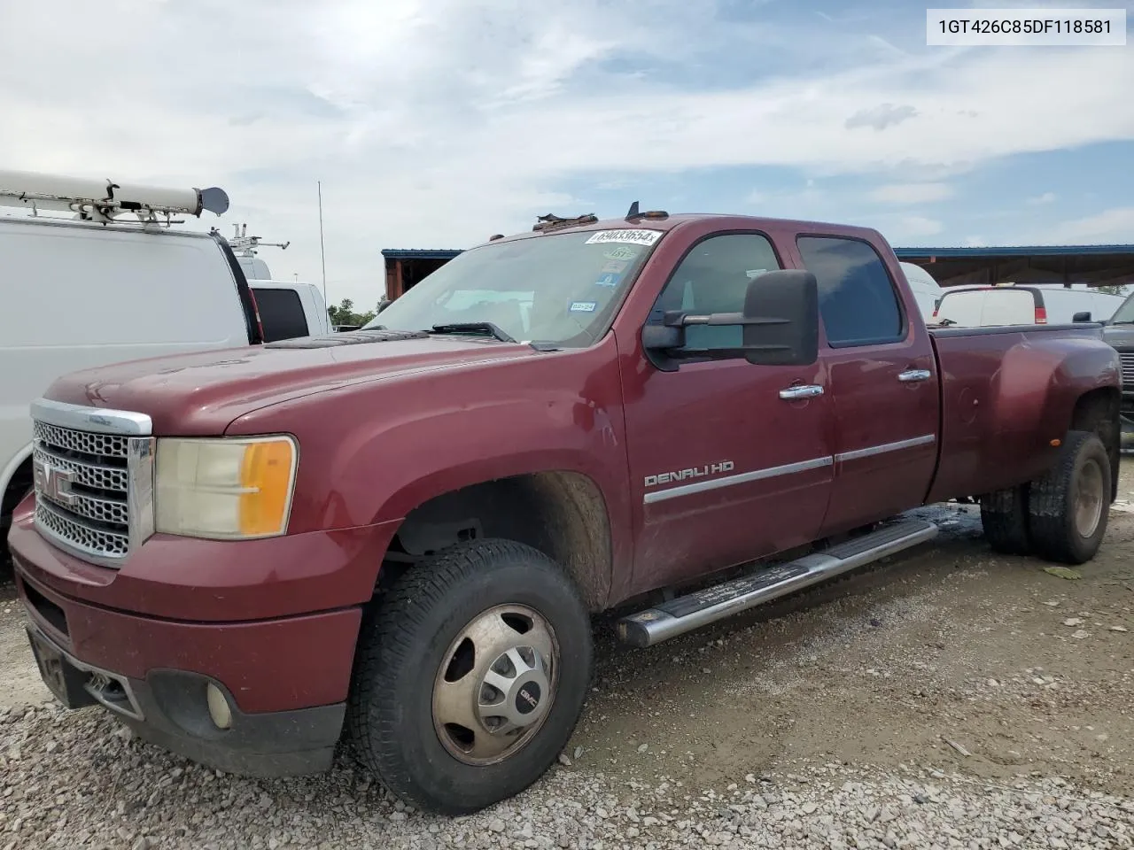 2013 GMC Sierra K3500 Denali VIN: 1GT426C85DF118581 Lot: 69033654