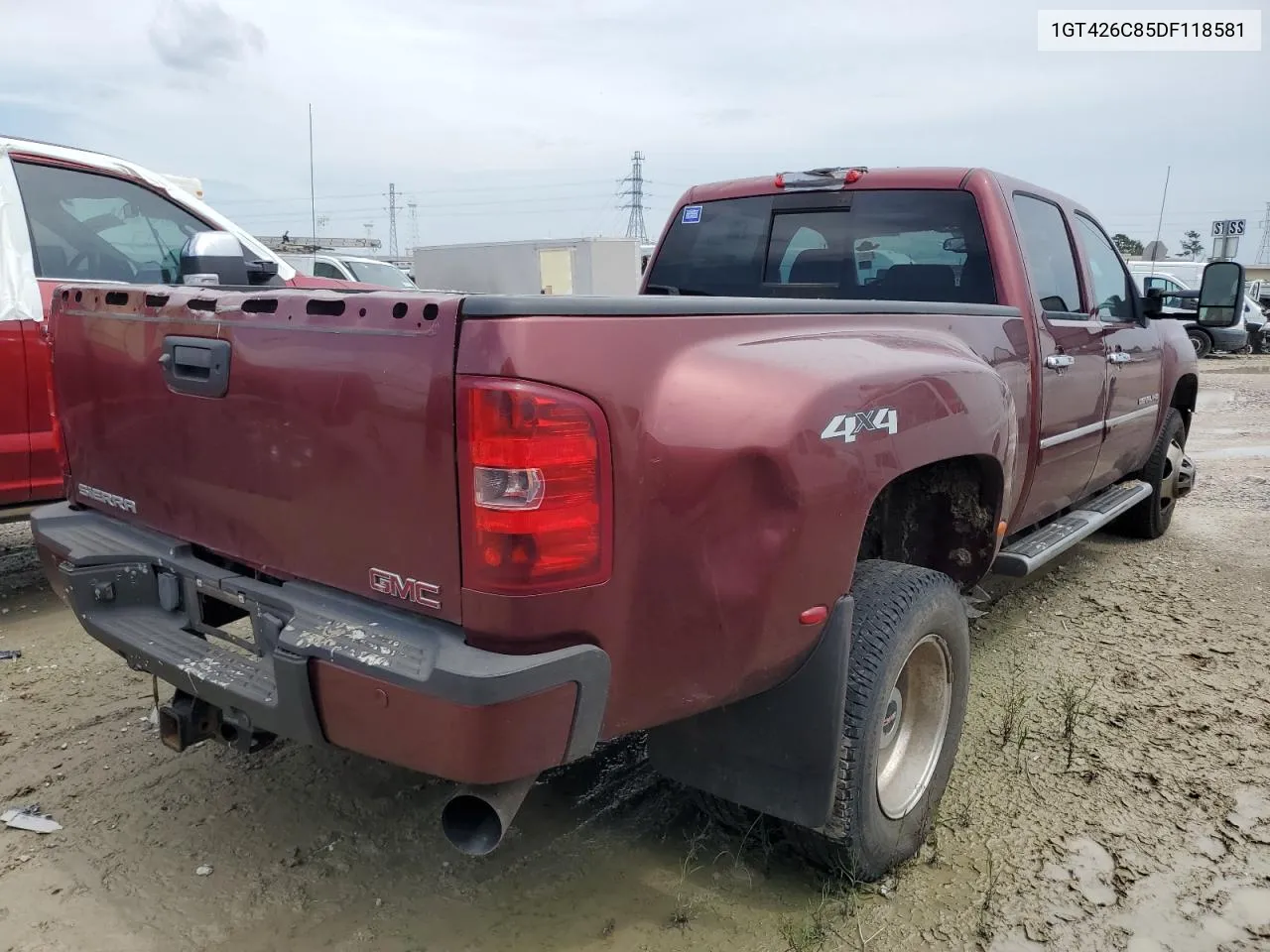 2013 GMC Sierra K3500 Denali VIN: 1GT426C85DF118581 Lot: 69033654