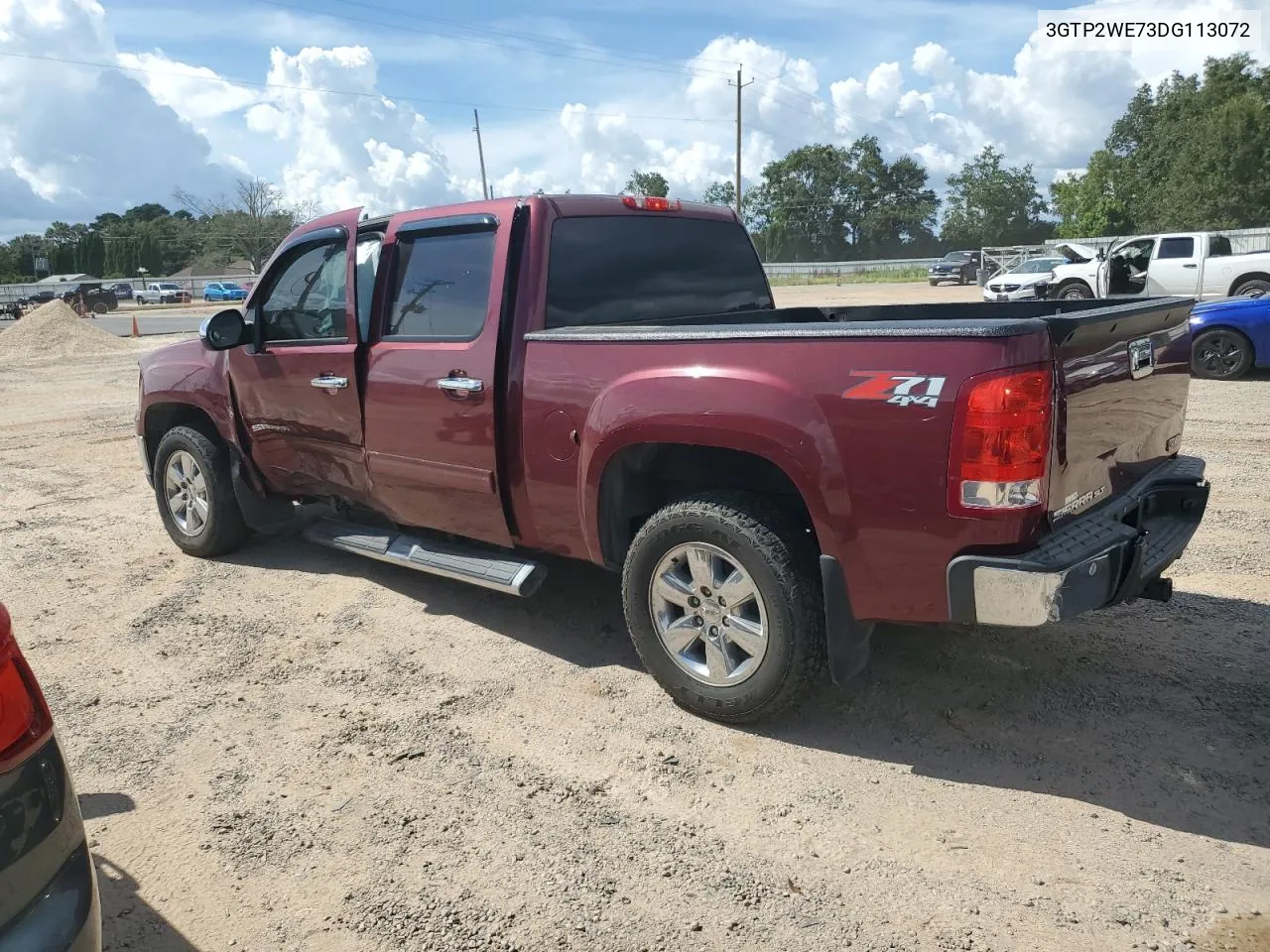 3GTP2WE73DG113072 2013 GMC Sierra K1500 Slt