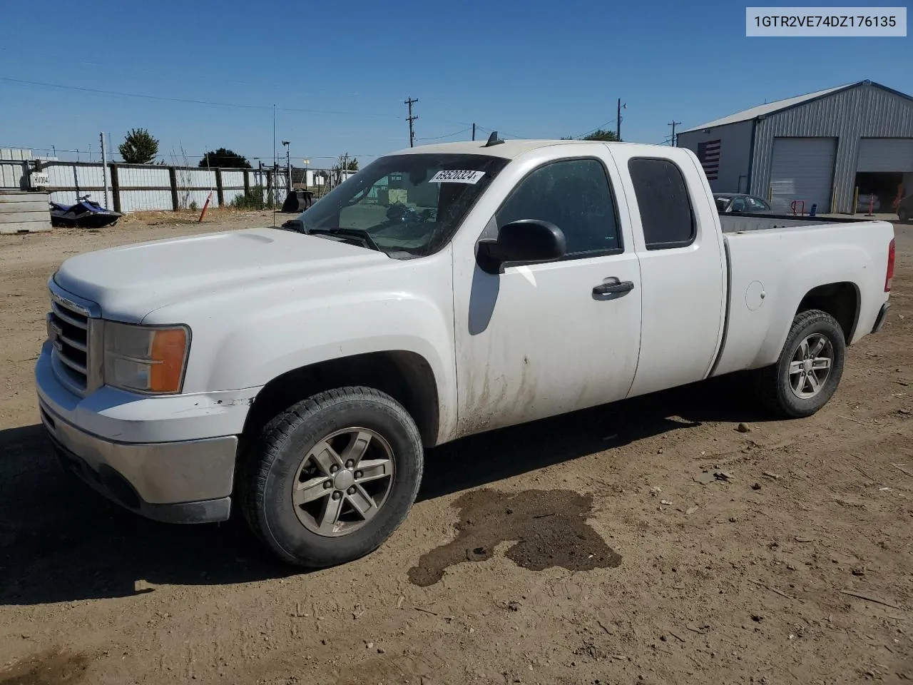 1GTR2VE74DZ176135 2013 GMC Sierra K1500 Sle