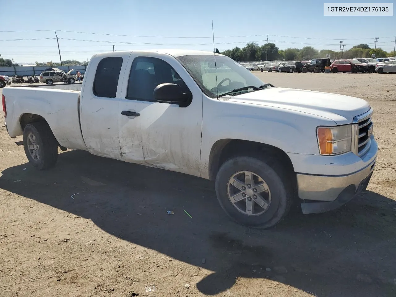 1GTR2VE74DZ176135 2013 GMC Sierra K1500 Sle