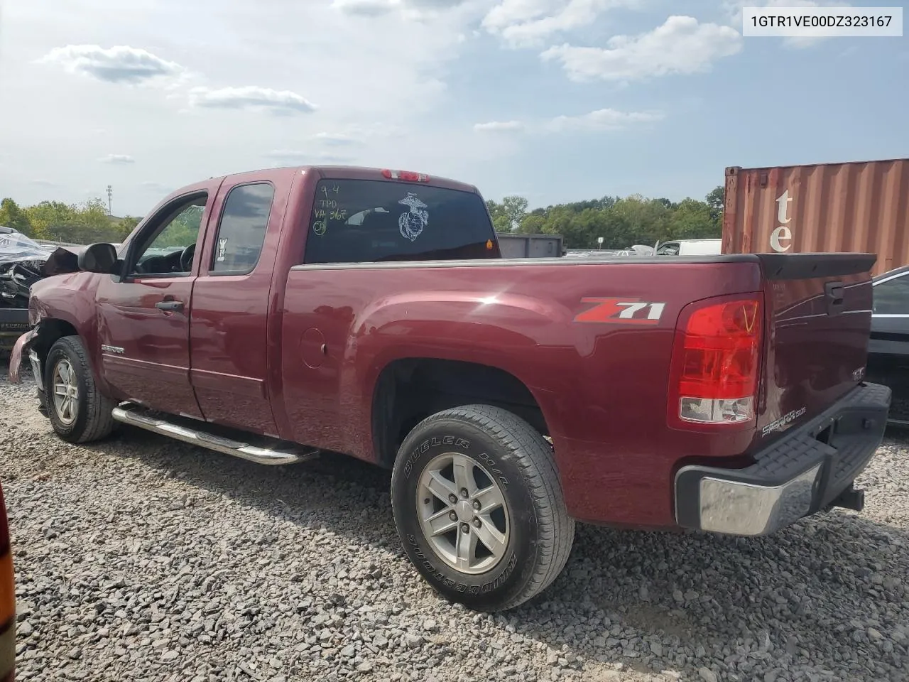 1GTR1VE00DZ323167 2013 GMC Sierra C1500 Sle