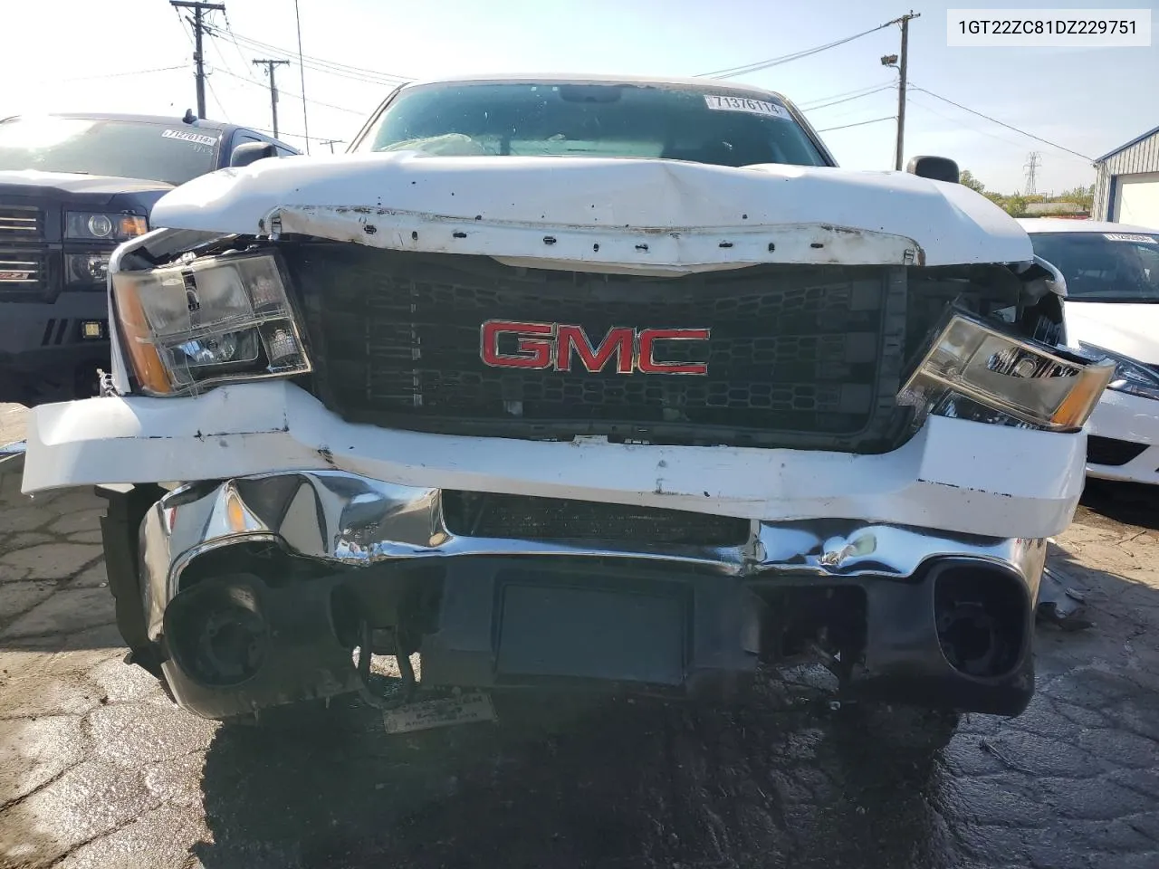 2013 GMC Sierra K2500 Heavy Duty VIN: 1GT22ZC81DZ229751 Lot: 71376114