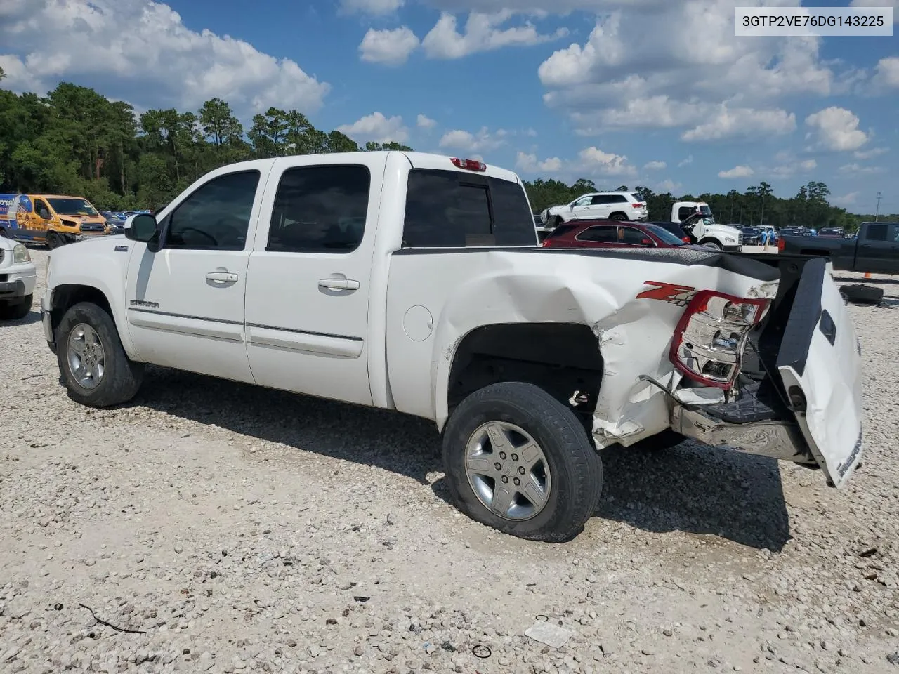 2013 GMC Sierra K1500 Sle VIN: 3GTP2VE76DG143225 Lot: 71540424