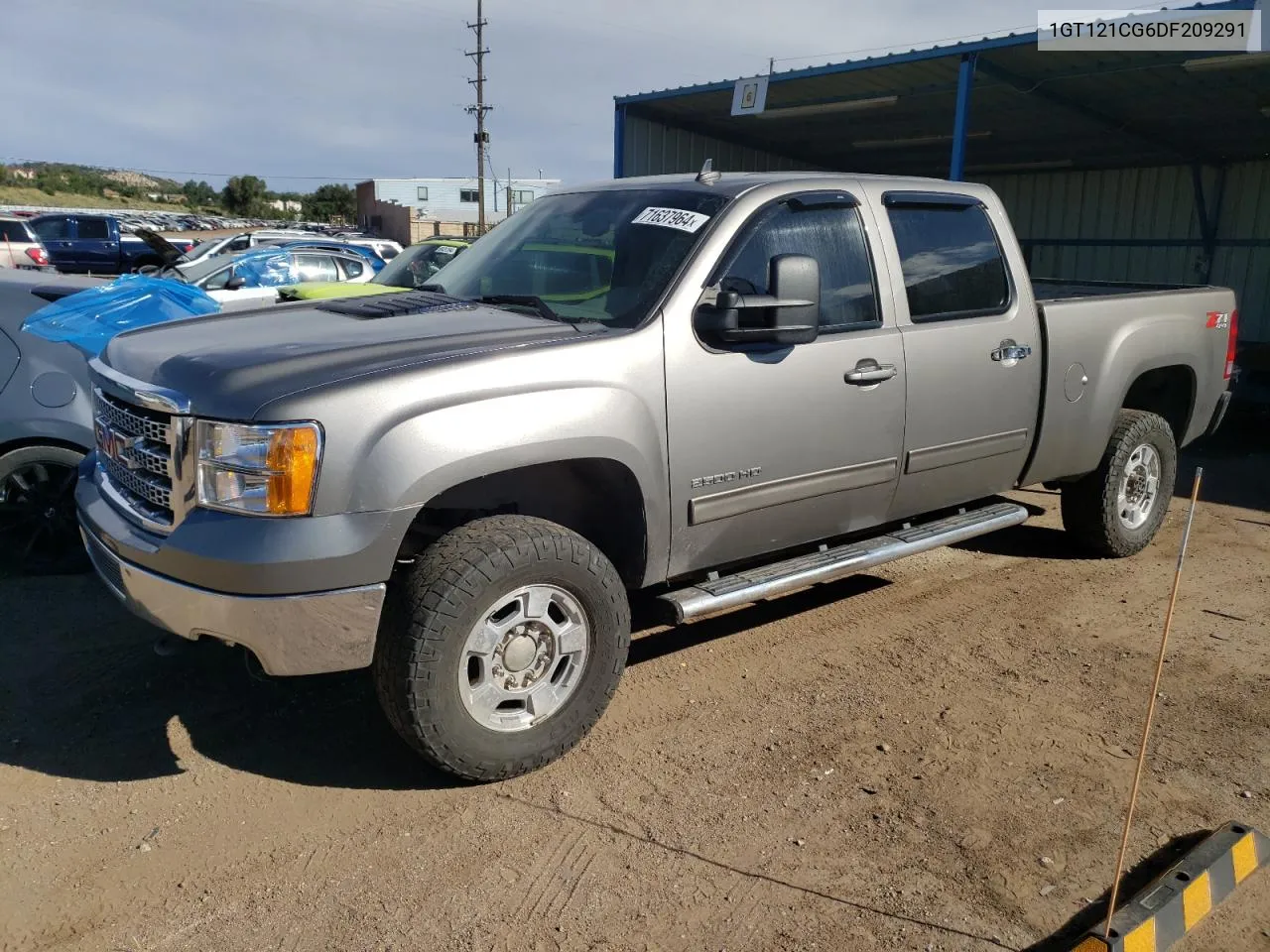 2013 GMC Sierra K2500 Slt VIN: 1GT121CG6DF209291 Lot: 71637964