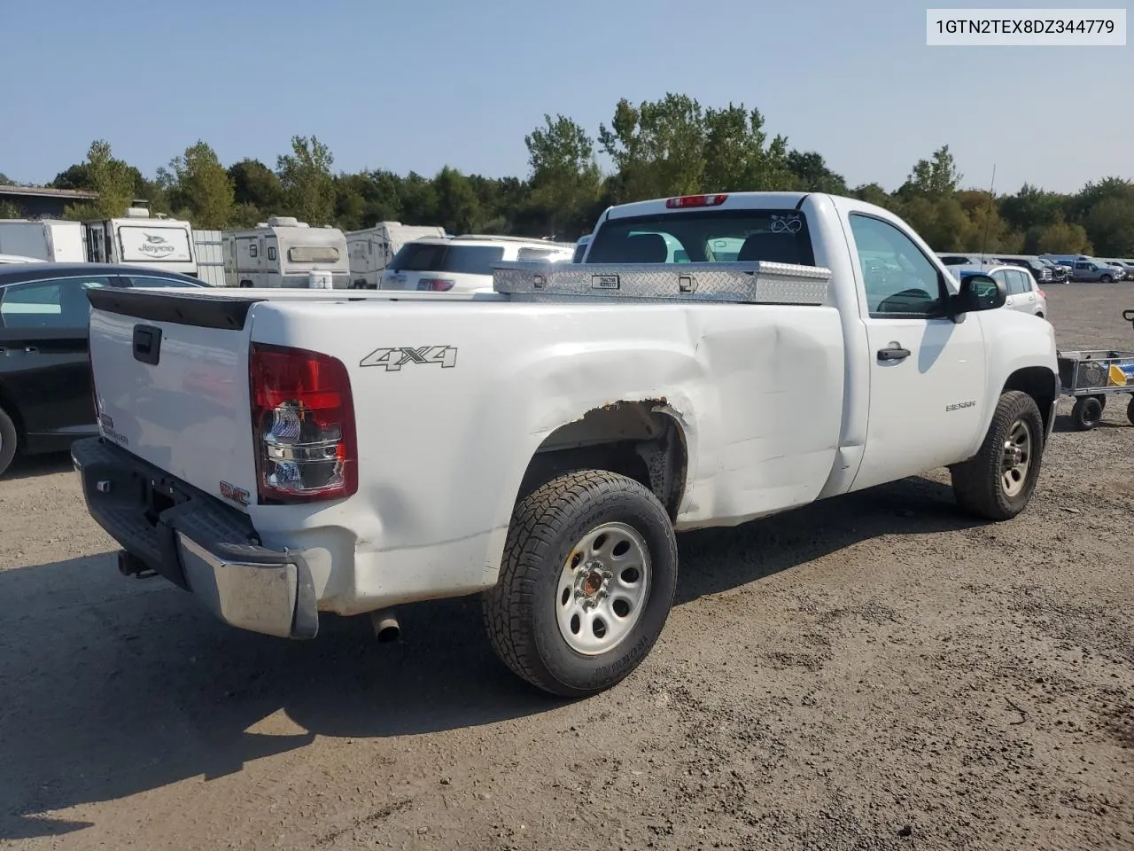 2013 GMC Sierra K1500 VIN: 1GTN2TEX8DZ344779 Lot: 71789784