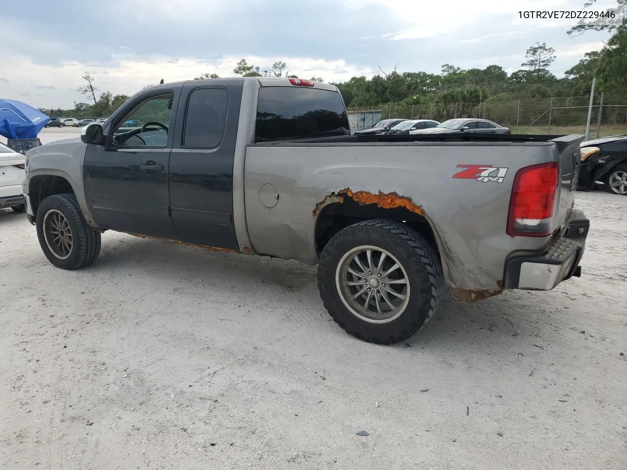 2013 GMC Sierra K1500 Sle VIN: 1GTR2VE72DZ229446 Lot: 71893804