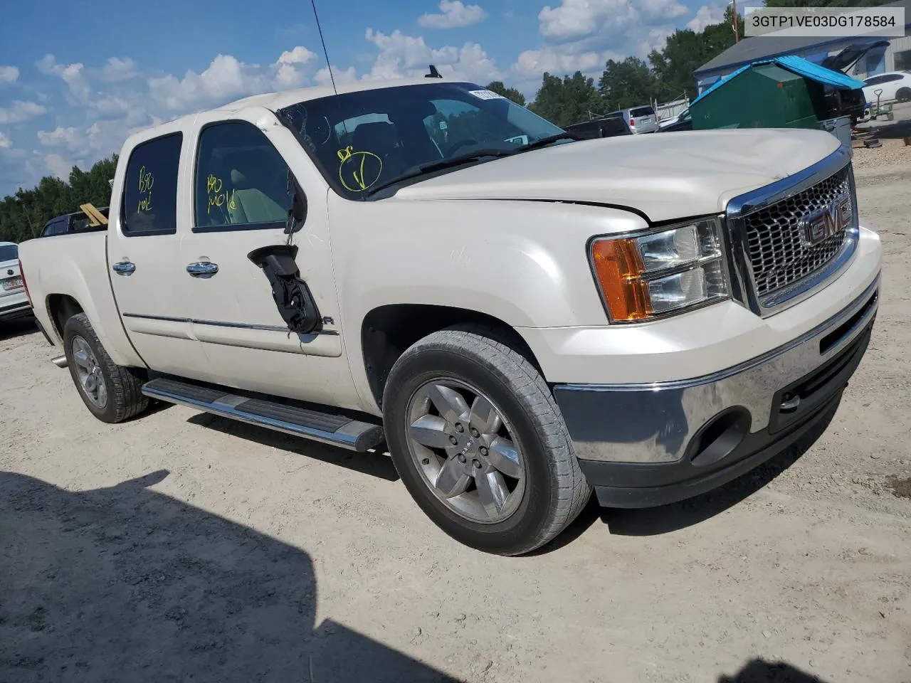 2013 GMC Sierra C1500 Sle VIN: 3GTP1VE03DG178584 Lot: 72118194