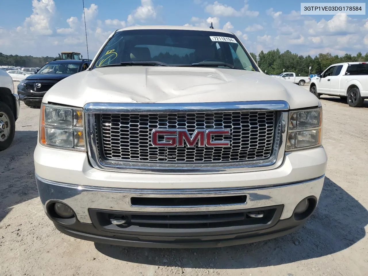 2013 GMC Sierra C1500 Sle VIN: 3GTP1VE03DG178584 Lot: 72118194