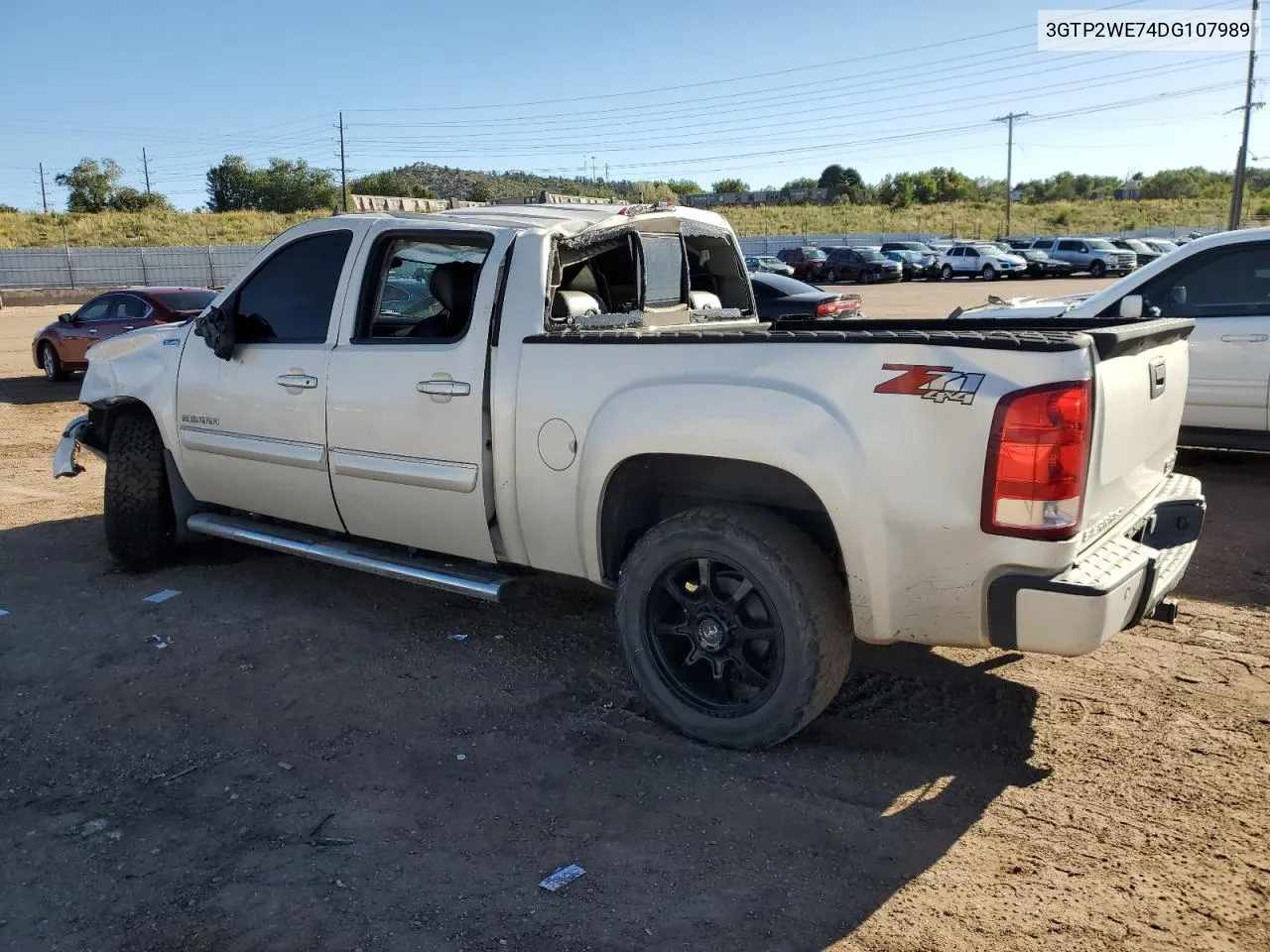 2013 GMC Sierra K1500 Slt VIN: 3GTP2WE74DG107989 Lot: 72180554