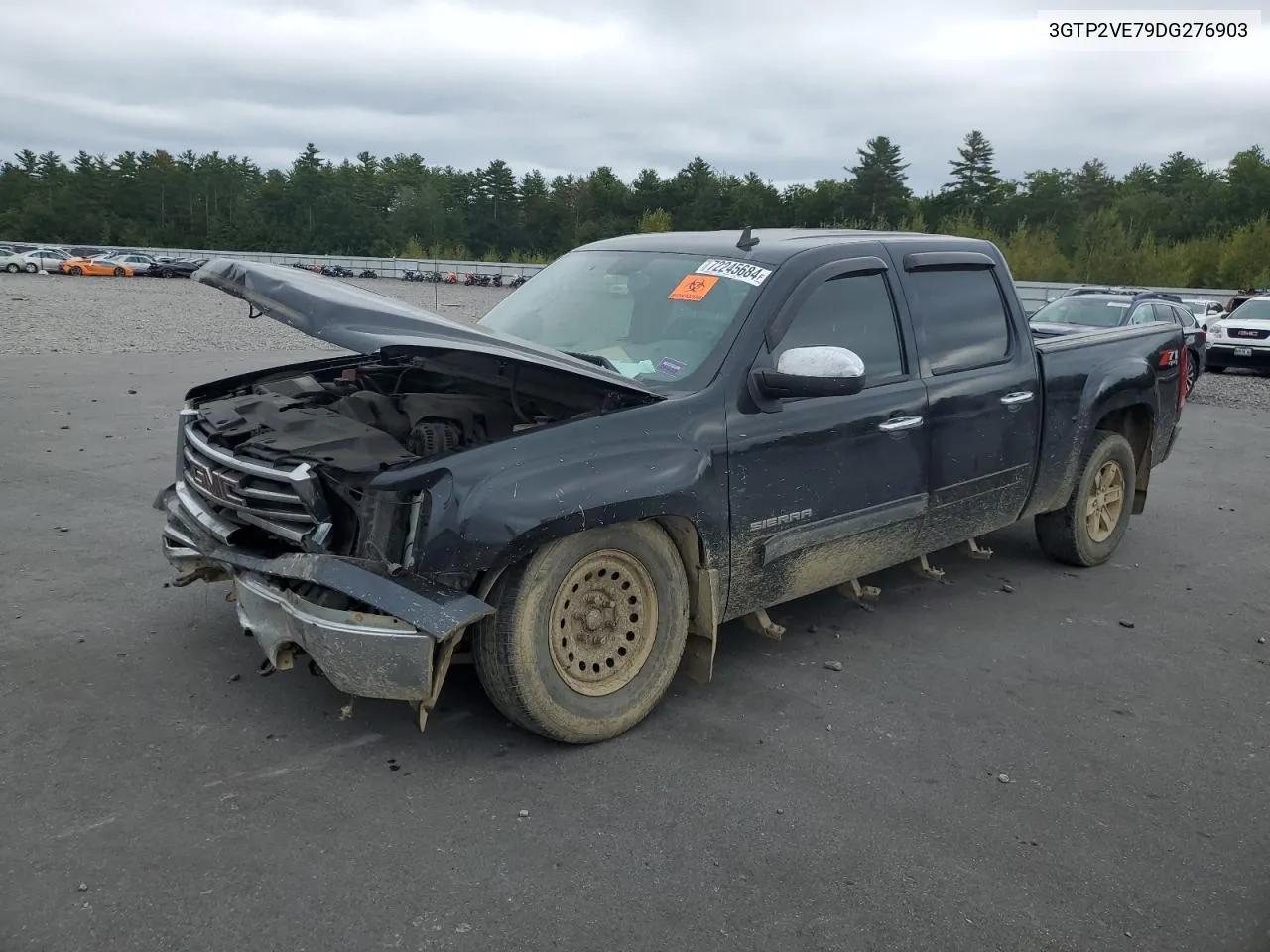 2013 GMC Sierra K1500 Sle VIN: 3GTP2VE79DG276903 Lot: 72245684