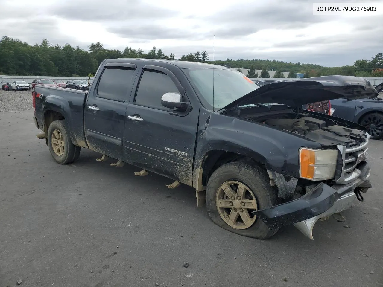 2013 GMC Sierra K1500 Sle VIN: 3GTP2VE79DG276903 Lot: 72245684