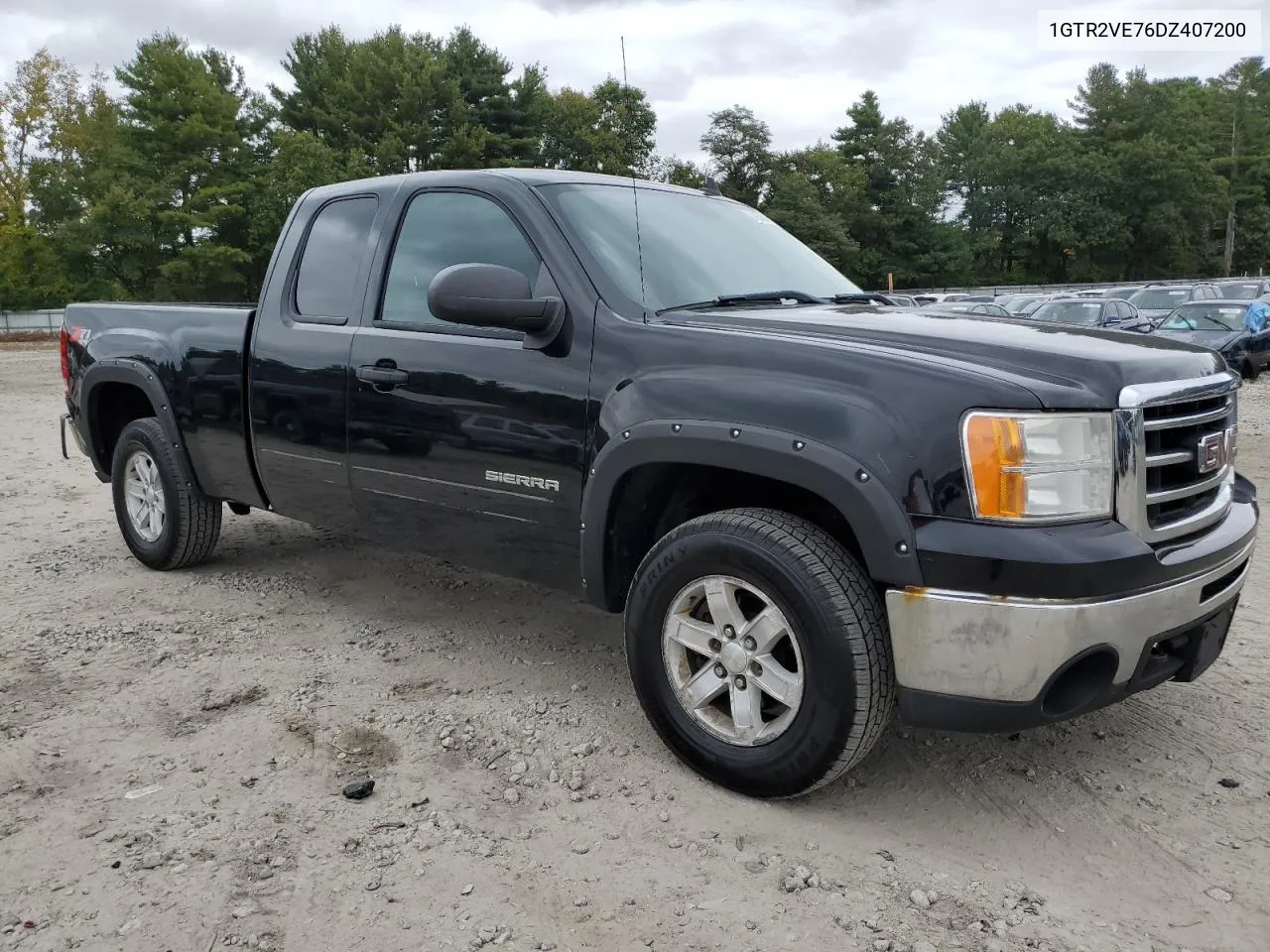 2013 GMC Sierra K1500 Sle VIN: 1GTR2VE76DZ407200 Lot: 72559474