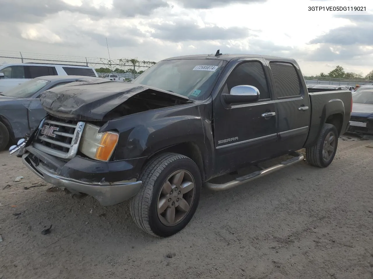 2013 GMC Sierra C1500 Sle VIN: 3GTP1VE05DG119021 Lot: 72685874