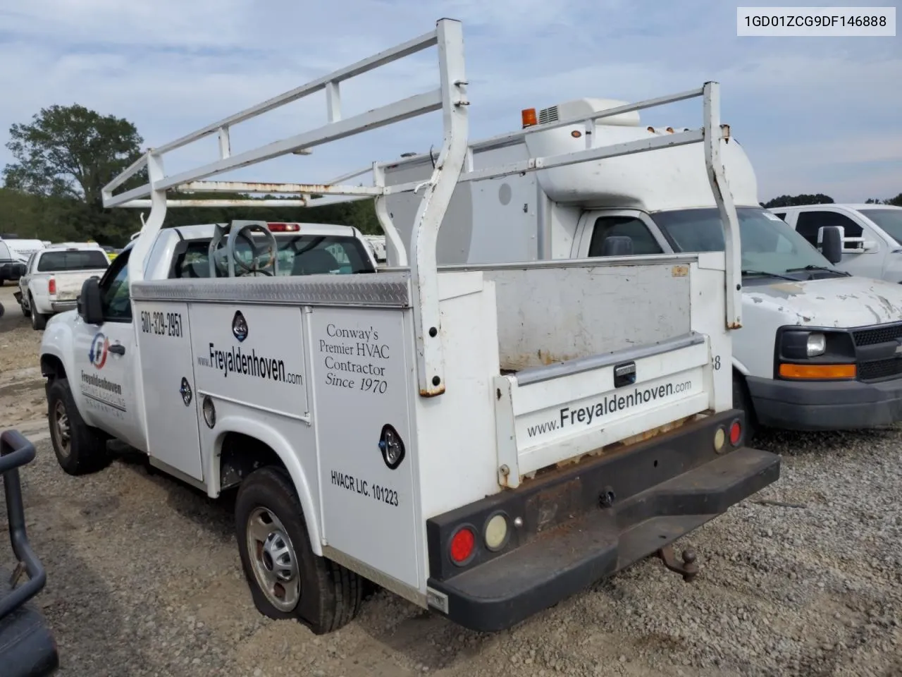 2013 GMC Sierra C2500 Heavy Duty VIN: 1GD01ZCG9DF146888 Lot: 72754084