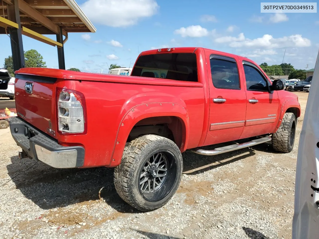 3GTP2VE70DG349513 2013 GMC Sierra K1500 Sle