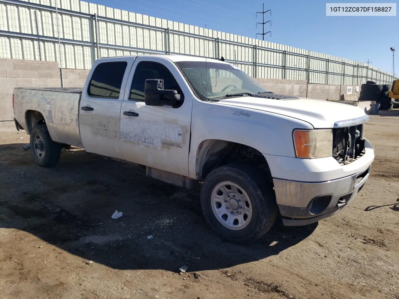 2013 GMC Sierra K2500 Heavy Duty VIN: 1GT12ZC87DF158827 Lot: 72827834