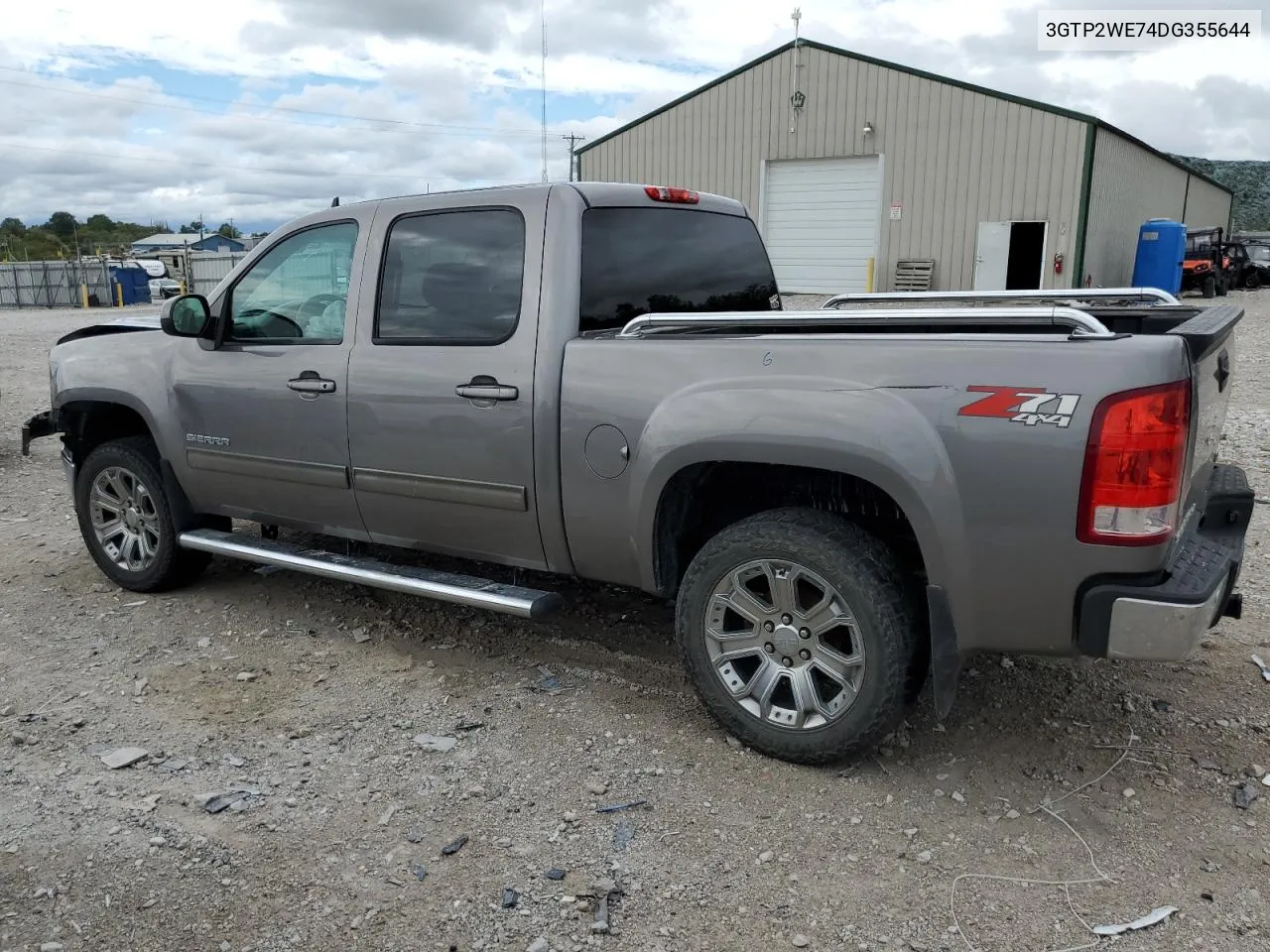 2013 GMC Sierra K1500 Slt VIN: 3GTP2WE74DG355644 Lot: 72952494