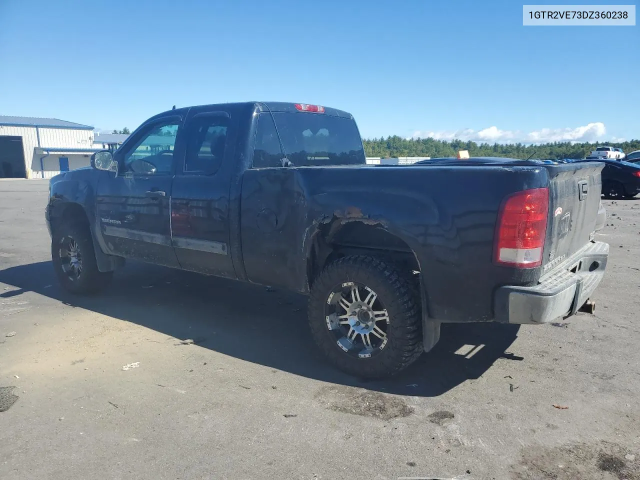 2013 GMC Sierra K1500 Sle VIN: 1GTR2VE73DZ360238 Lot: 73100904