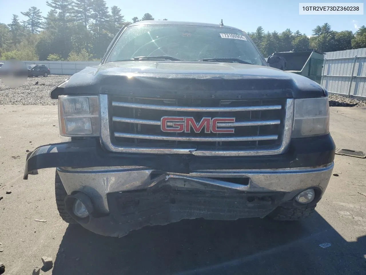 2013 GMC Sierra K1500 Sle VIN: 1GTR2VE73DZ360238 Lot: 73100904