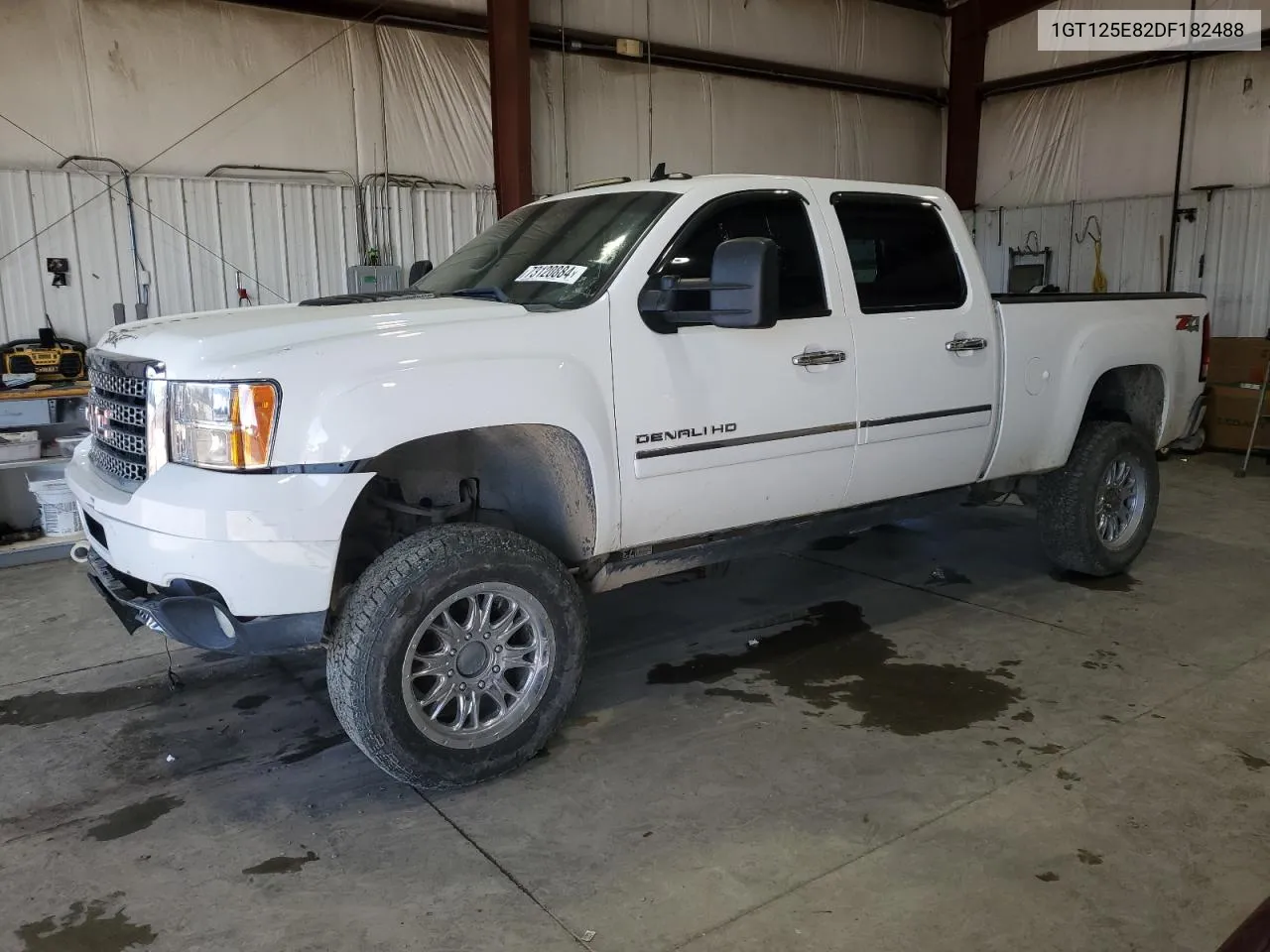 2013 GMC Sierra K2500 Denali VIN: 1GT125E82DF182488 Lot: 73120884