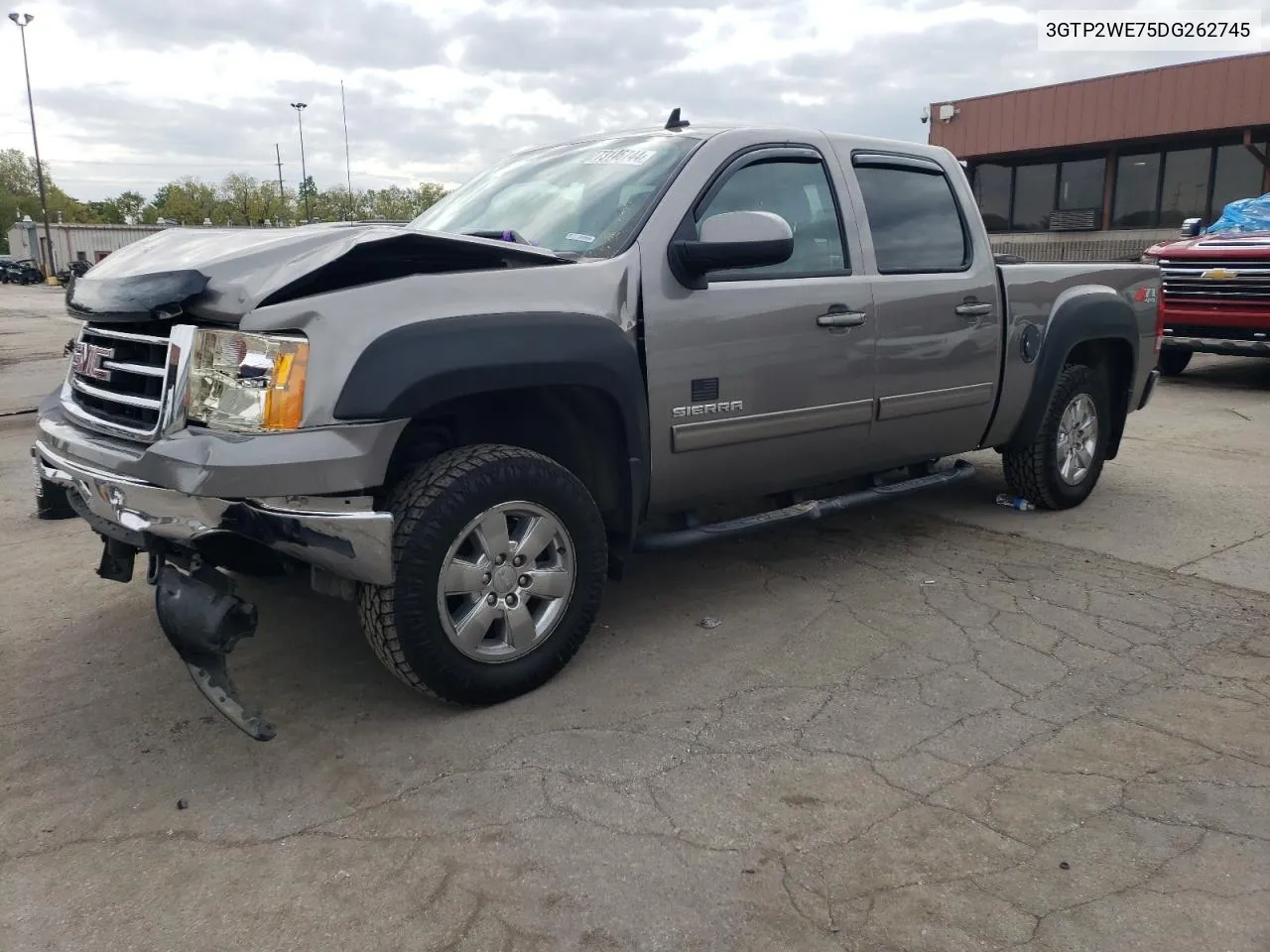 2013 GMC Sierra K1500 Slt VIN: 3GTP2WE75DG262745 Lot: 73146744