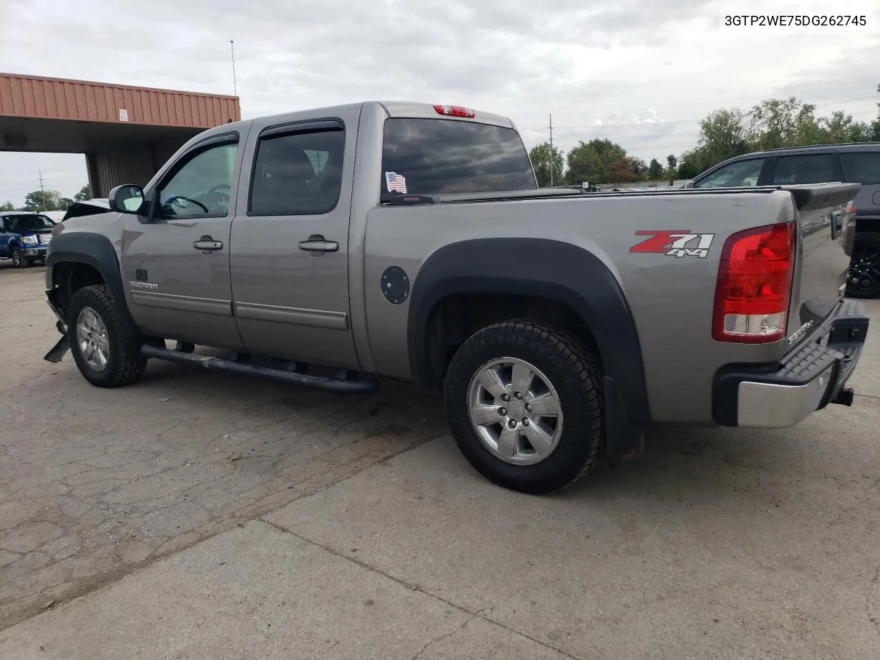 2013 GMC Sierra K1500 Slt VIN: 3GTP2WE75DG262745 Lot: 73146744